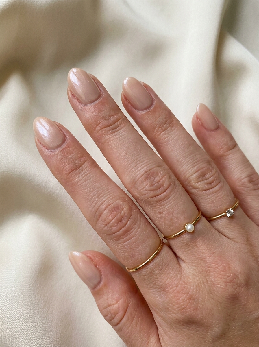 Pearl Nude Clean Nails als Clean Nails Inspiration 2026